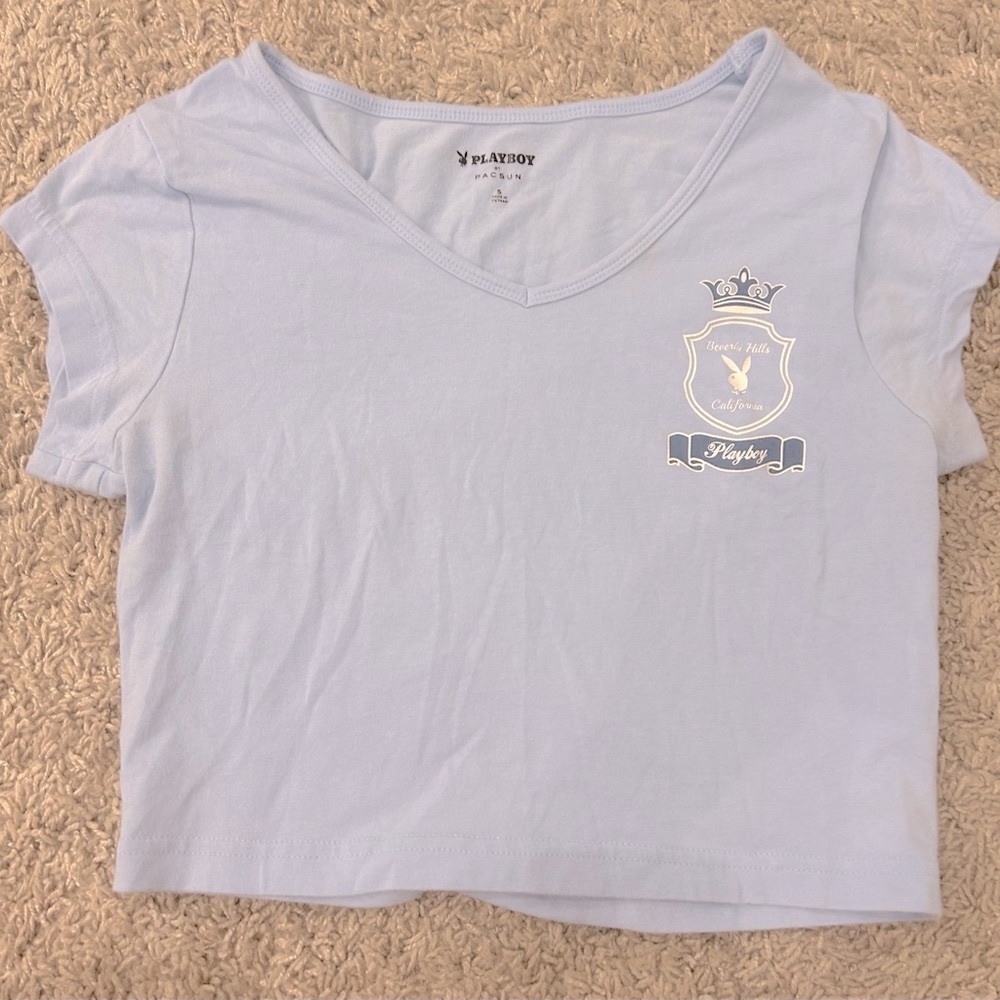 Light blue Playboy shirt